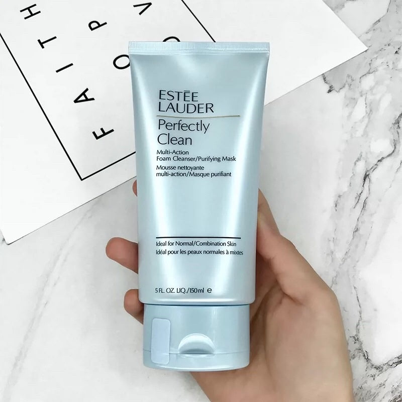 Estée Lauder Perfectly Clean Multi-Action Foam Cleanser/Purifying Mask 150ml