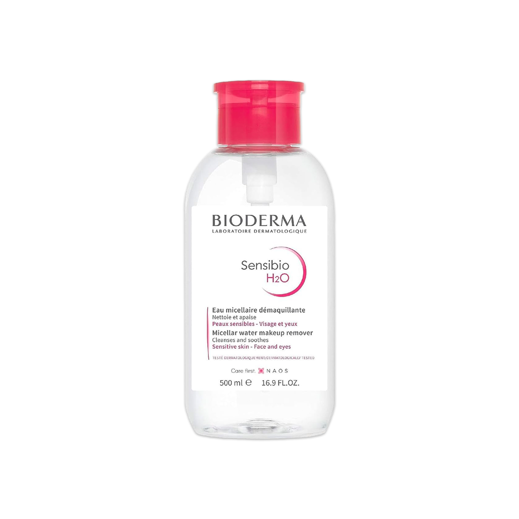 Bioderma Sensibio H2O Purifying Micellar Water with Reverse Pump 500ml