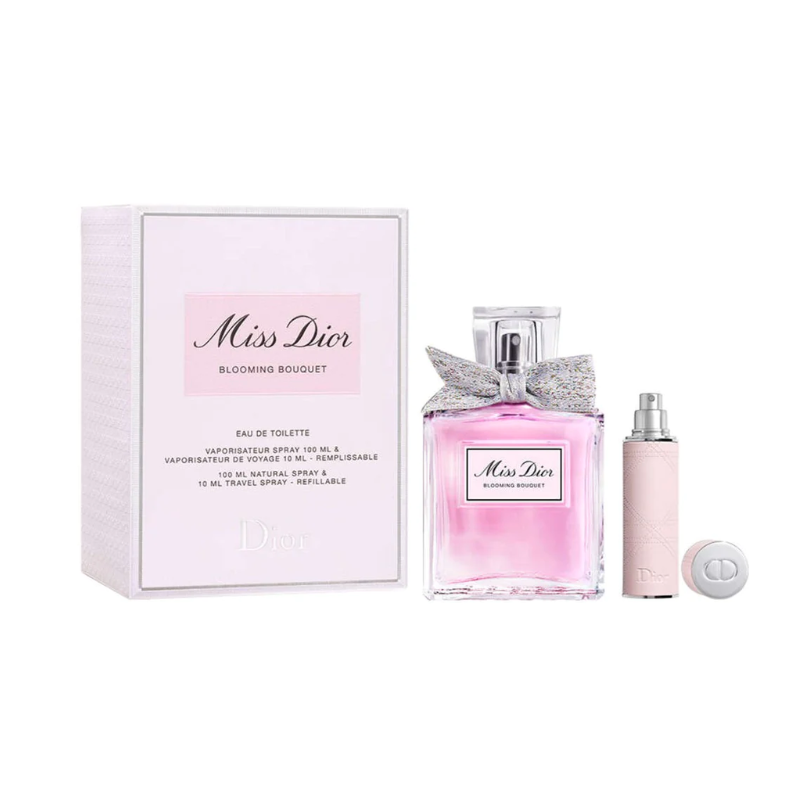 Dior Miss Dior Blooming Bouquet Gift Set - Eau De Toilette 100ml + 10ml Refillable Travel Spray Main image