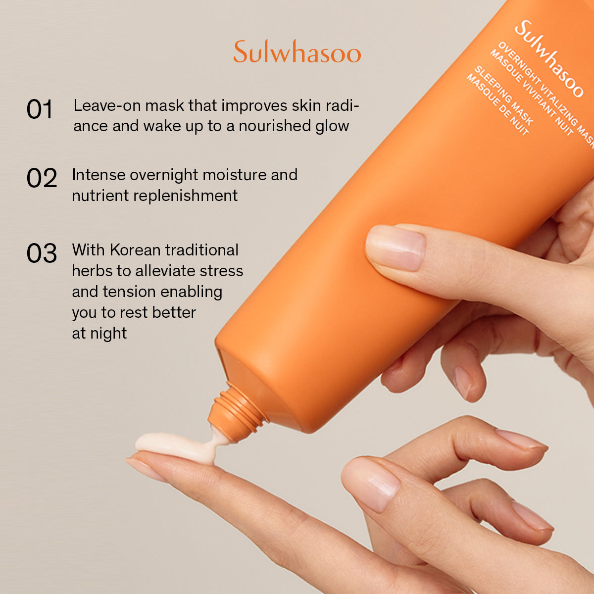 Sulwhasoo Overnight Vitalizing Mask 120ml Secondary image