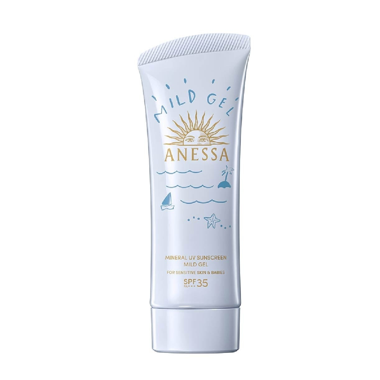 ANESSA Mineral UV Sunscreen Mild Gel SPF35 PA+++ (For Sensitive Skin & Babies) 90g Main image