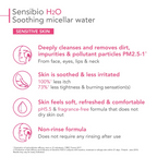 Bioderma Sensibio H2O Purifying Micellar Water with Reverse Pump 500ml