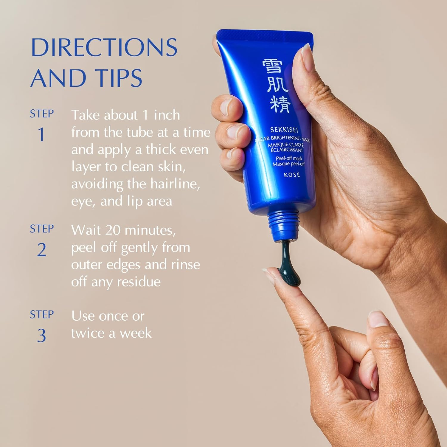 Kose Sekkisei Clear Brightening Mask Secondary image