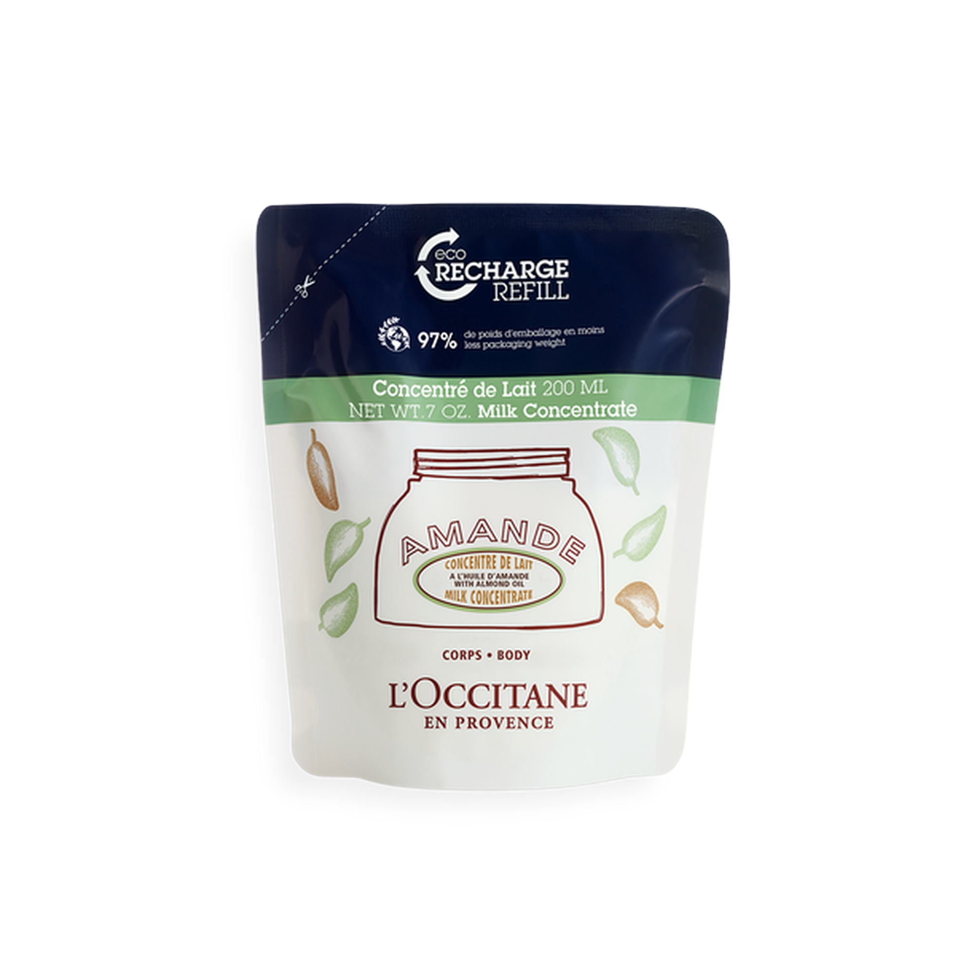 L'Occitane Almond Milk Concentrate Eco Refill 200ml Main image