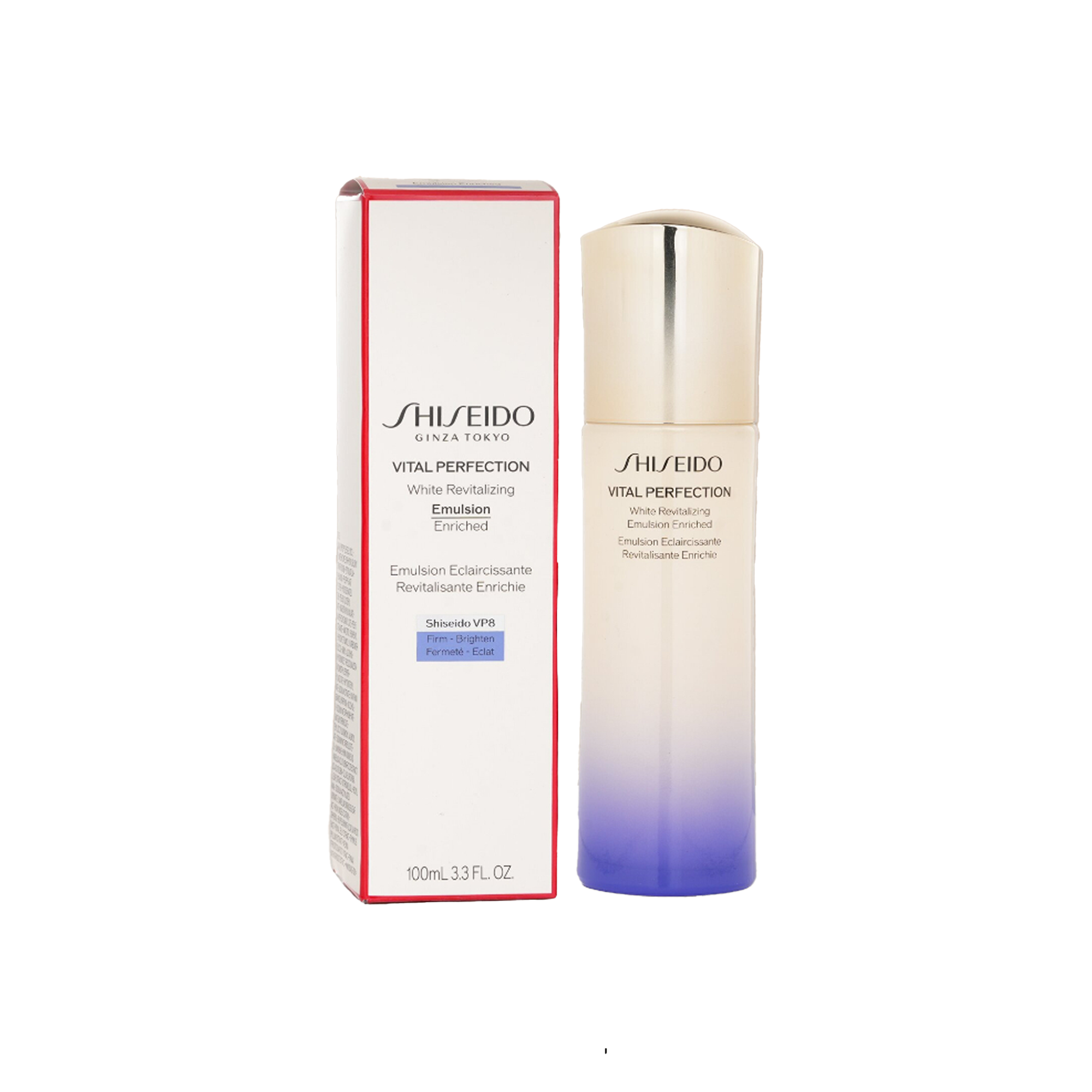 Shiseido Vital Perfection White Revitalizing Emulsion Enriched 100ml Main image