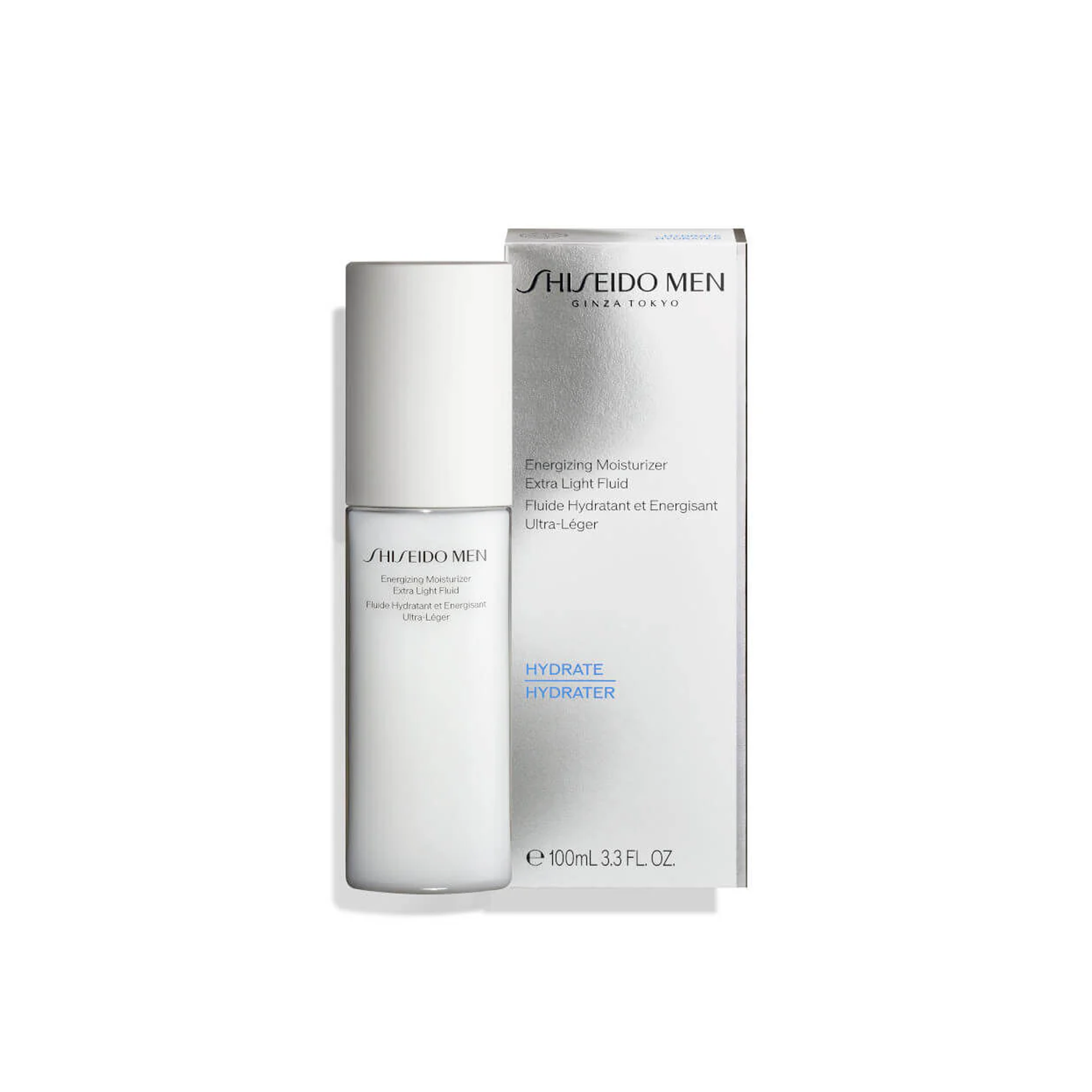 Shiseido Men Energizing Moisturizer Extra Light Fluid 100ml Main image
