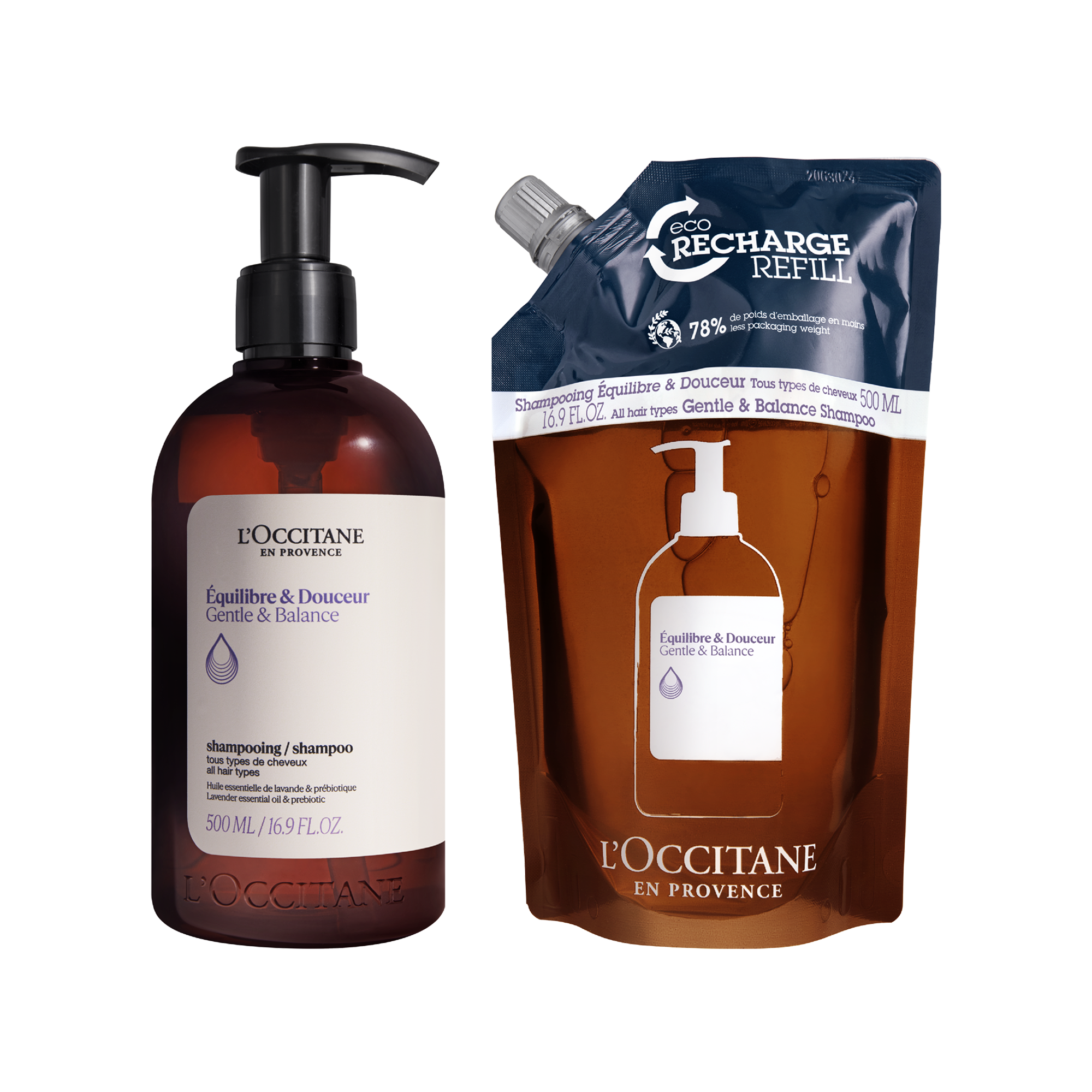 L'Occitane Gentle & Balance Shampoo Eco-Refill Secondary image