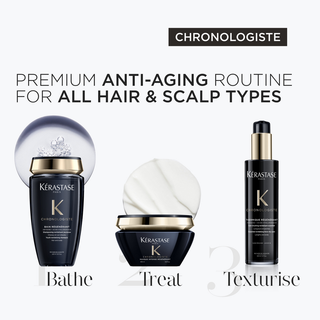 Kerastase Chronologiste Total Hair Scalp Revitalizing Hair Care Refillable Set