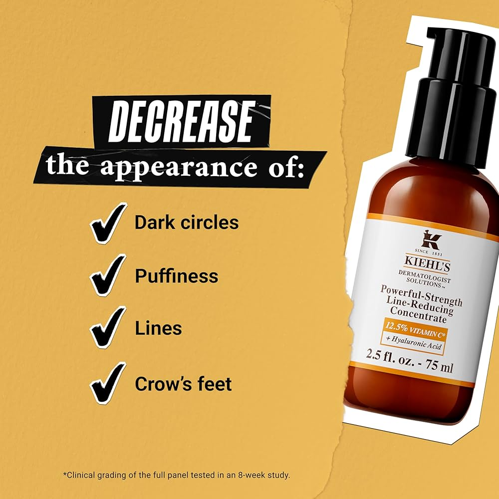 Kiehl's Dermatologist Solutions Powerful-Strength Line-Reducing Concentrate (With 12.5% Vitamin C + Hyaluronic Acid) 50ml Secondary image