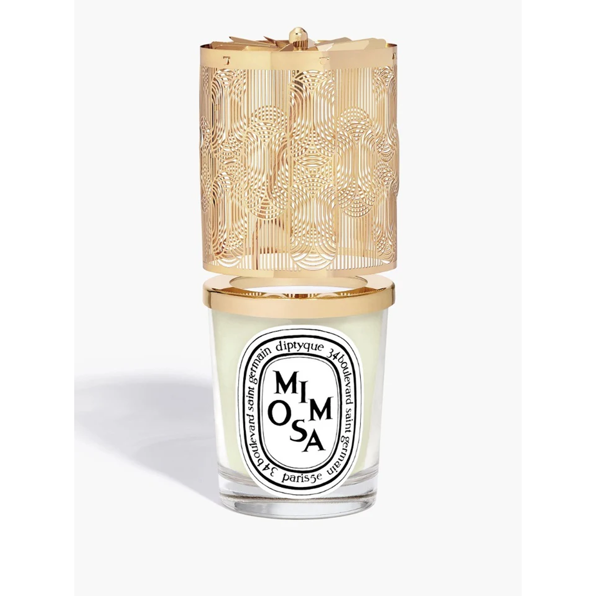 Diptyque Mimosa Candle Lantern Holiday Gift Set - 190g Secondary image