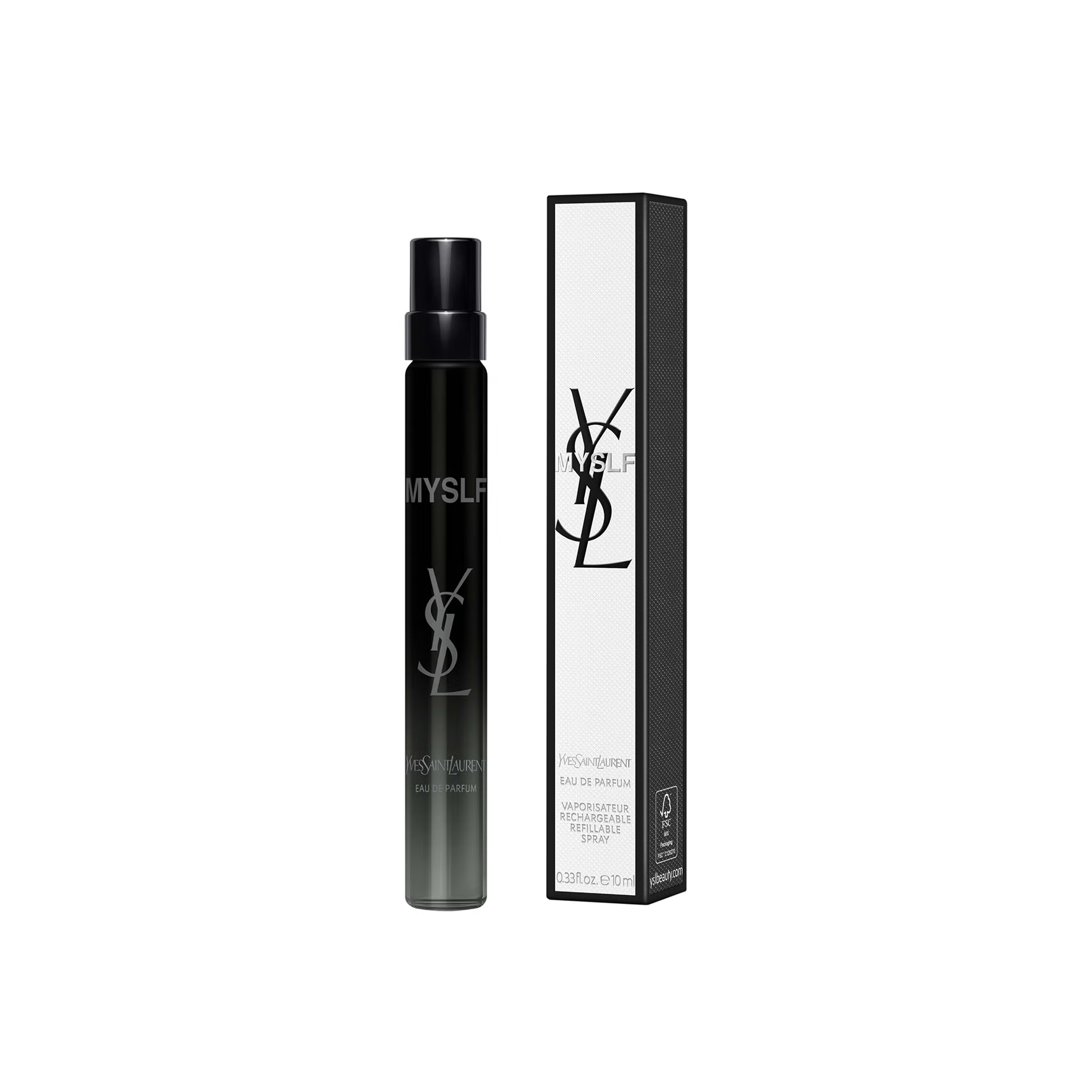 Yves Saint Laurent Myslf Eau de Parfum Travel Spray 10ml Secondary image