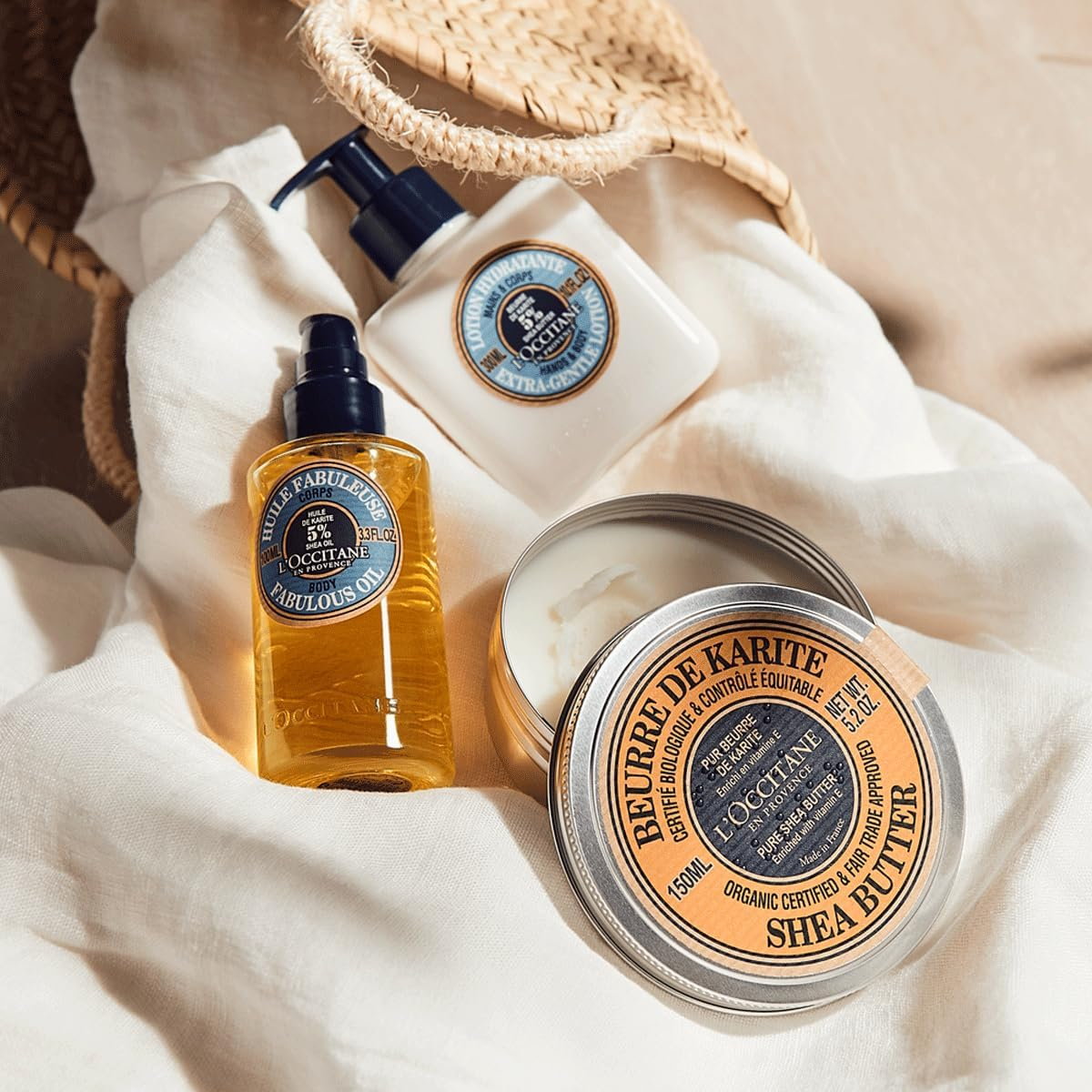 L'Occitane 100% Pure Organic Shea Butter 150ml