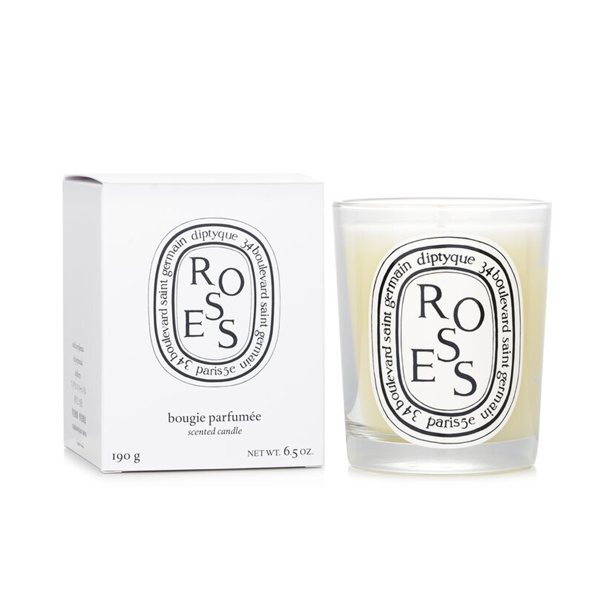 Diptyque Scented Candle - Roses (190g) Main image