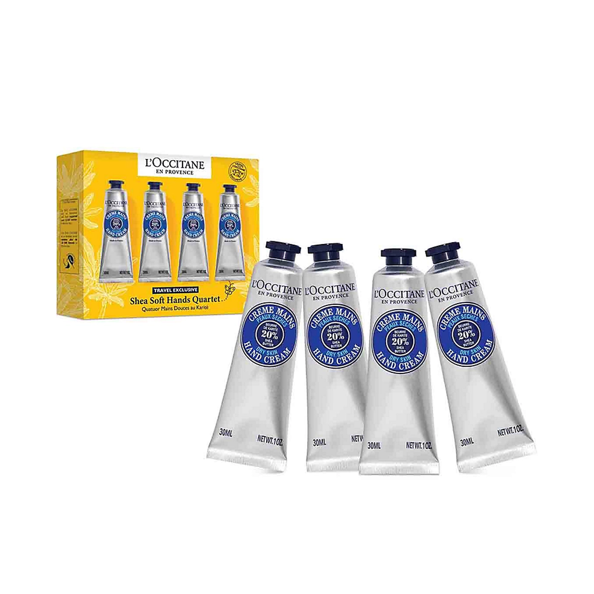 L'Occitane Shea Soft Hand Cream 30ml Quartet Main image