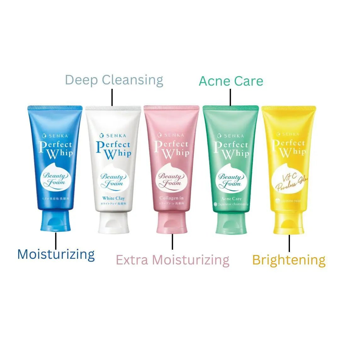 SENKA Perfect Whip Collagen-in Beauty Foam Facial Cleanser